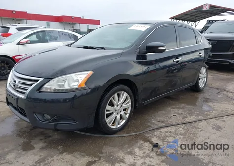 2013 Nissan Sentra Sl z USA, uszkodzony, nr VIN 3N1AB7AP3DL612255